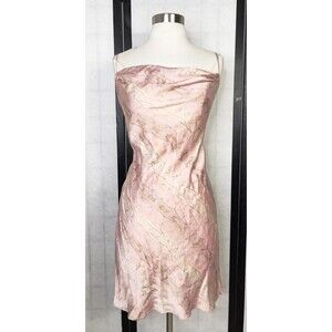Victorias Secret Silk Charmeuse Slip Dress Drape Neck. Size: XS